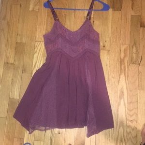 American eagle purple dress